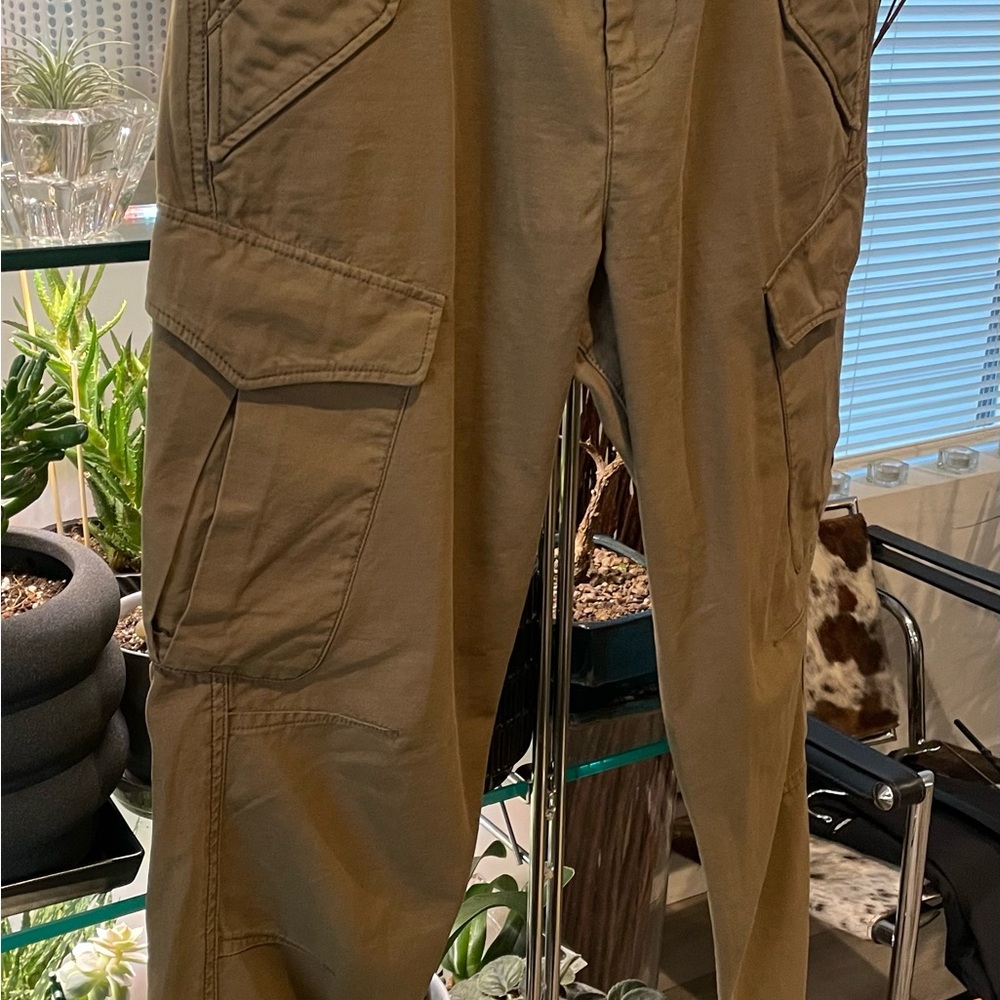 rag & bone Woman’s Khaki Cargo Pants - Picture 4 of 7